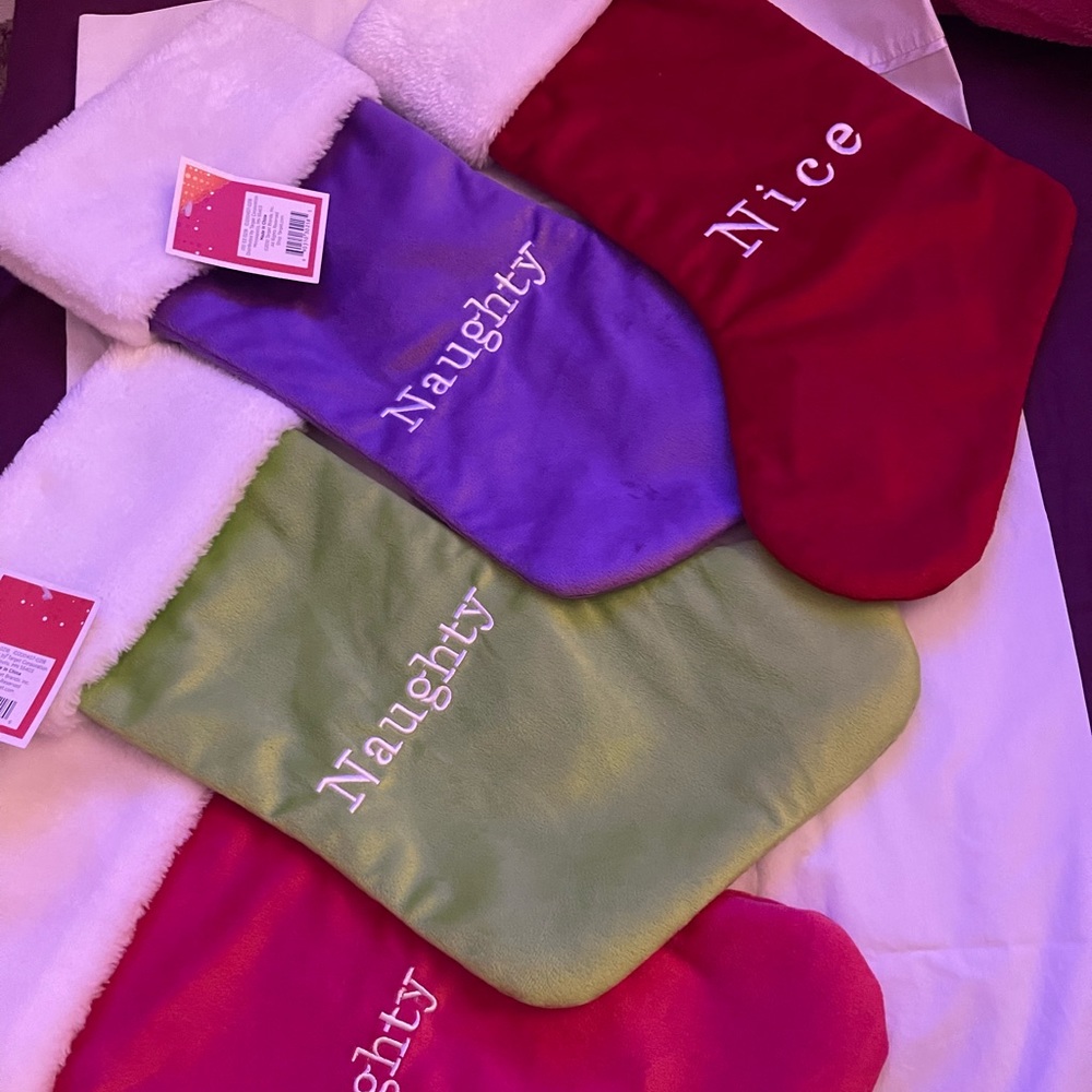 Naughty/Nice Christmas Stocking
